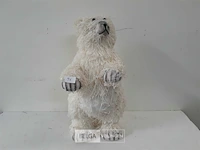 1 x ijsbeer wit 55 cm - afbeelding 1 van  3