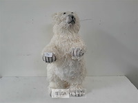 1 x ijsbeer wit 55 cm - afbeelding 2 van  3