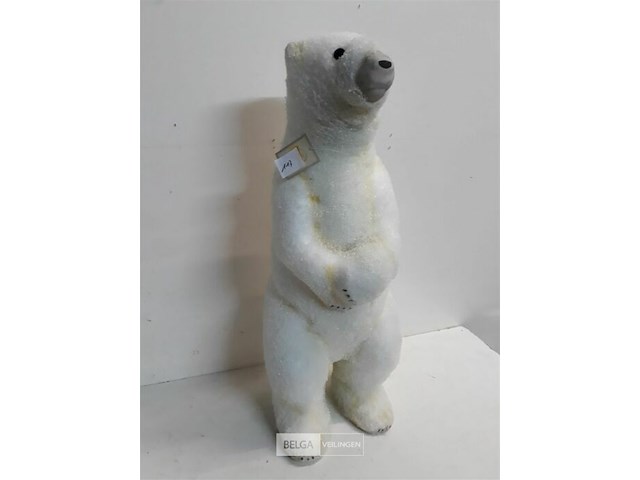 1 x ijsbeer wit 60 cm - afbeelding 1 van  3