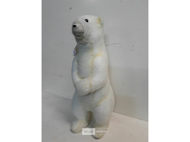 1 x ijsbeer wit 60 cm - afbeelding 3 van  3