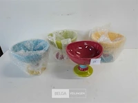 1 x ijscoupe 12 cm mix kleuren - afbeelding 1 van  3