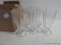 1 x ijscoupe 16 cm glas 6 stuks - afbeelding 2 van  2