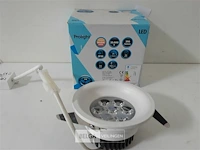 1 x inbouwspot wit vast led 12v - afbeelding 3 van  3