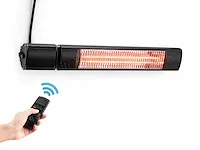 1 x infrarood terrasverwarmer - wandmodel - 2000 w - afbeelding 1 van  9