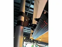 1 x infrarood terrasverwarmer met beugel - wandmodel 2000 w - afbeelding 3 van  13