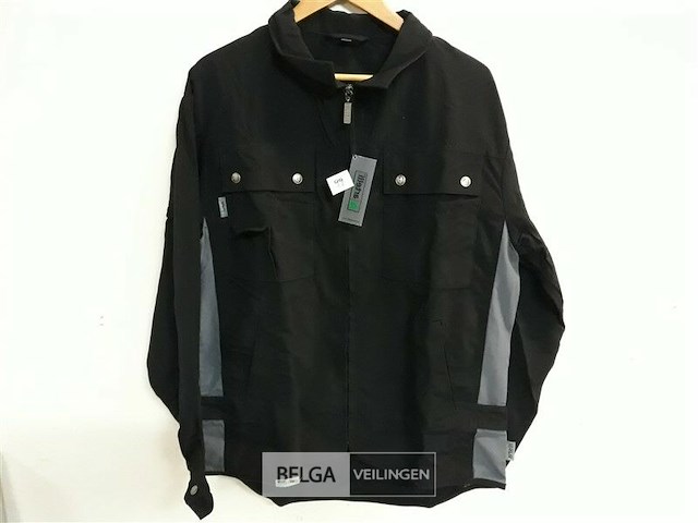 1 x jacket zwart/grijs artelli l - afbeelding 1 van  3
