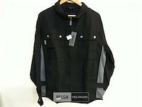 1 x jacket zwart/grijs artelli l - afbeelding 1 van  3