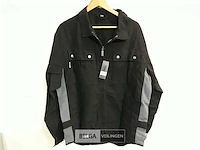 1 x jacket zwart/grijs artelli xl - afbeelding 1 van  3