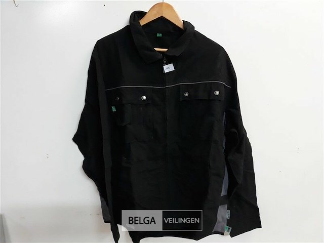 1 x jacket zwart/grijs artelli xxl - afbeelding 2 van  3