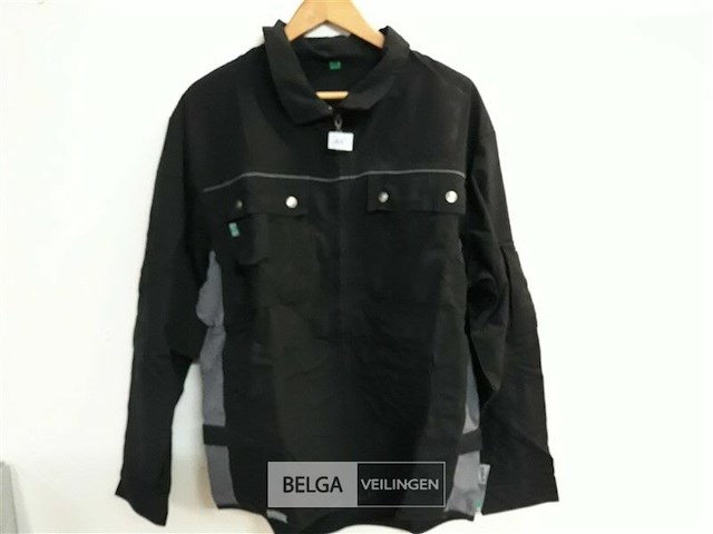 1 x jacket zwart/grijs artelli xxl - afbeelding 1 van  3