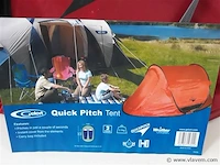1 x kampeertent 2 p gelert quick pitch tent - afbeelding 2 van  2