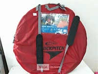 1 x kampeertent 2 personen gelert quick pitch tent - afbeelding 1 van  3