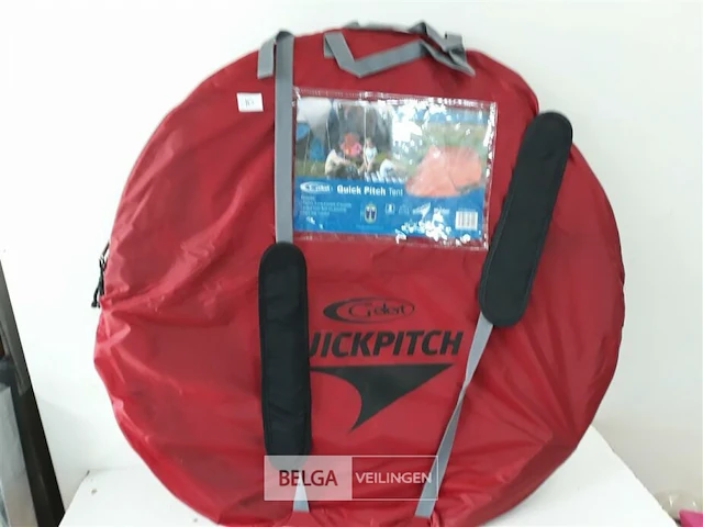 1 x kampeertent 2 personen gelert quick pitch tent - afbeelding 1 van  3