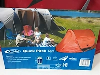 1 x kampeertent 2 personen gelert quick pitch tent - afbeelding 3 van  3