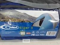 1 x kampeertent 3 personen gelert eiger 3 - afbeelding 3 van  3