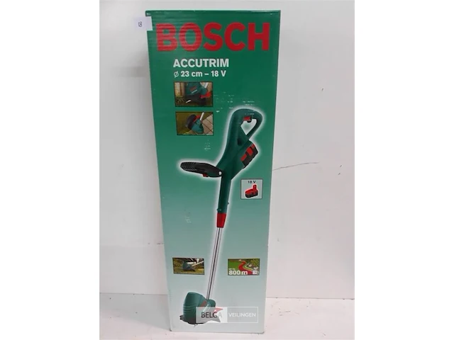 1 x kantenmaaier accutrim 23 18 v knipt 23 cm - afbeelding 1 van  4