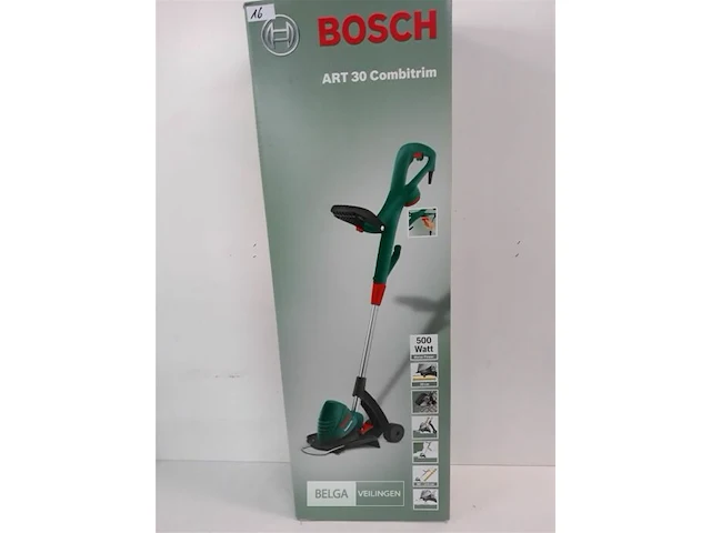 1 x kantenmaaier art 30 combitrim 500w knipt 30 cm met steunwiel - afbeelding 1 van  4