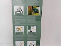 1 x kantenmaaier art 30 combitrim 500w knipt 30 cm met steunwiel - afbeelding 4 van  4