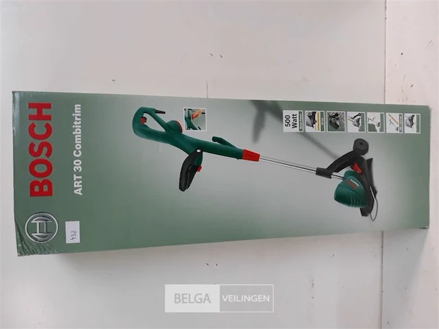 1 x kantenmaaier art 30 combitrim 500w knipt 30 cm met steunwiel - afbeelding 2 van  3