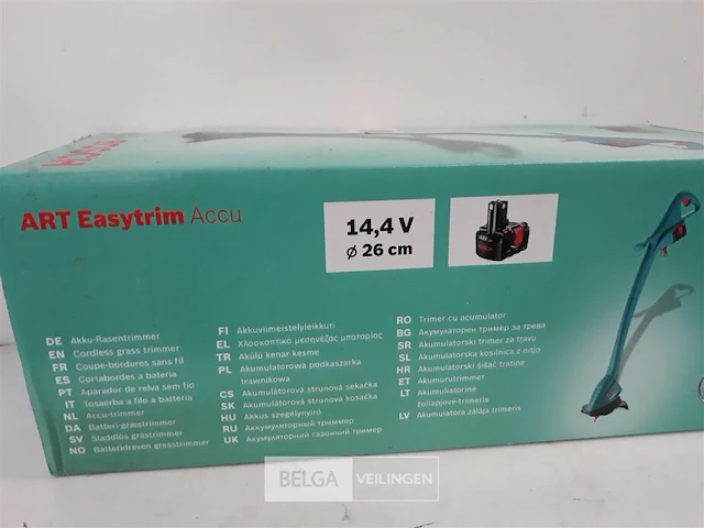 1 x kantenmaaier art easytrim accu 14,4v knipt 26 cm - afbeelding 4 van  4