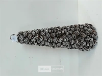 1 x kegel met dennenknoppen 57 cm - afbeelding 2 van  3