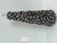 1 x kegel met dennenknoppen 57 cm - afbeelding 3 van  3