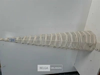 1 x kegel met led verlichting op batterijen 100 cm - afbeelding 1 van  3