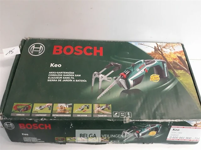 1 x keo accu tuinzaag 10,8v - afbeelding 4 van  4