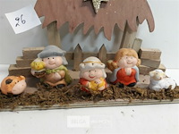 1 x kerst stal met figuurtjes - afbeelding 3 van  3