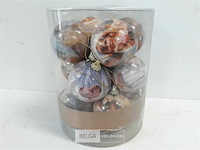 1 x kerstballen engelen 12 stuks - afbeelding 1 van  3