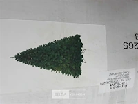1 x kerstboom 1,8 m metalen voet blauw/groen - afbeelding 1 van  3