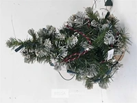 1 x kerstboom 40 cm met kluit + lampjes - afbeelding 3 van  3