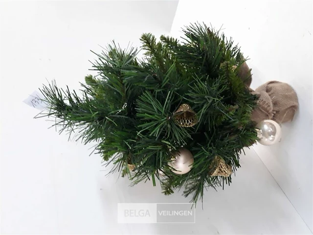 1 x kerstboom 45 cm + deco - afbeelding 3 van  3