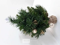 1 x kerstboom 45 cm + deco - afbeelding 3 van  3