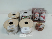 1 x kerstdeco mix 8 stuks - afbeelding 1 van  3