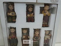 1 x kerstfiguurtjes keramiek +/- 12 cm - afbeelding 3 van  3
