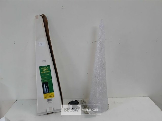 1 x kerstkegel 60 cm led verlichting - afbeelding 2 van  3