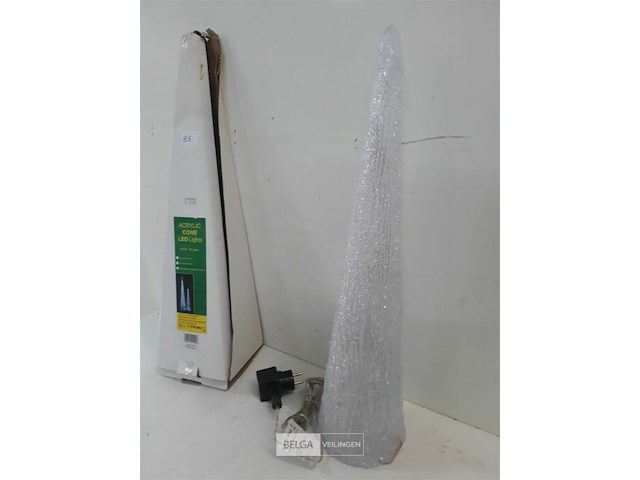 1 x kerstkegel 60 cm led verlichting - afbeelding 3 van  3