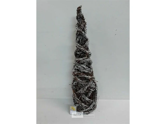 1 x kerstkegel 60 cm uit takken - afbeelding 1 van  3