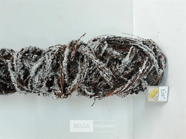 1 x kerstkegel 60 cm uit takken - afbeelding 3 van  3