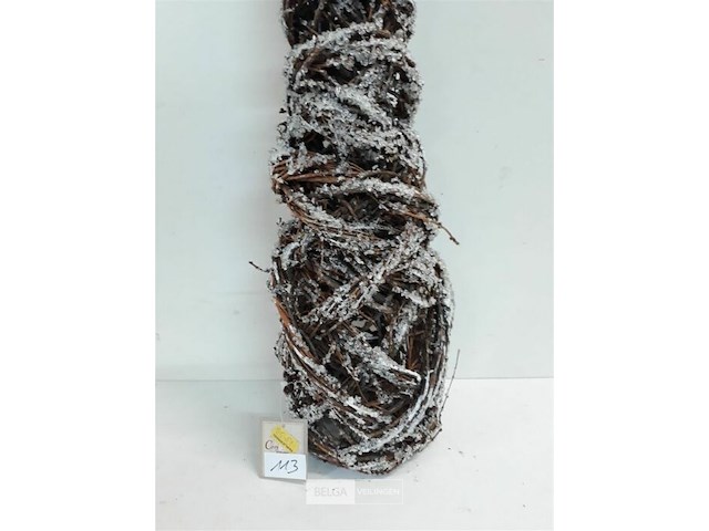 1 x kerstkegel 60 cm uit takken - afbeelding 3 van  3