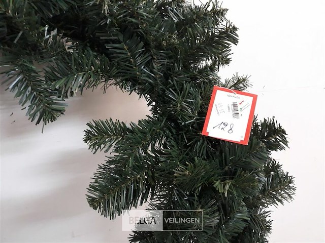 1 x kerstkrans groen 70 cm - afbeelding 3 van  3