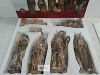 1 x kerststal figuurtjes 7 stuks 20 cm - afbeelding 3 van  3