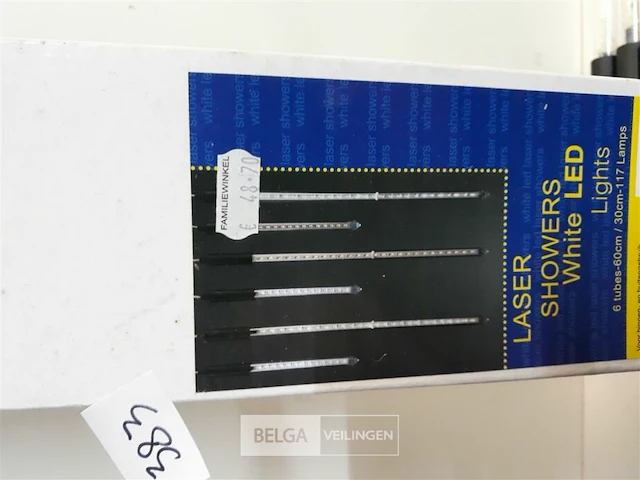 1 x kerstverlichting shooting lazer 3x30 cm + 3 x 60 cm - afbeelding 1 van  3