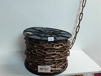 1 x ketting pvc 9x3,5 cm 8 mm dik +/- 40m - afbeelding 1 van  3