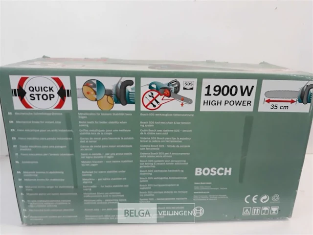 1 x kettingzaag ake35-19s bladlengte 35 cm 1900w - afbeelding 4 van  4