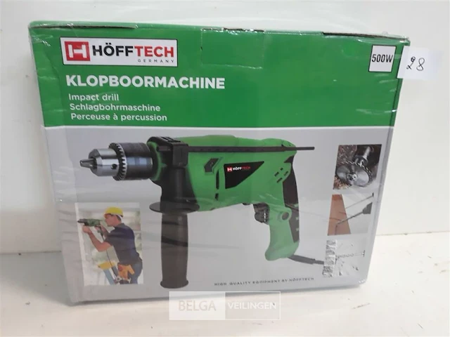 1 x klopboormachine 500w hofftech - afbeelding 1 van  3