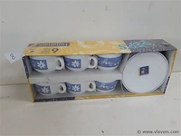 1 x koffie tas in set 12 delig - afbeelding 1 van  2