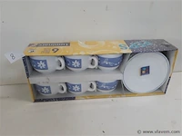 1 x koffie tas in set 12 delig - afbeelding 1 van  2