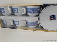 1 x koffie tas in set 12 delig - afbeelding 2 van  2